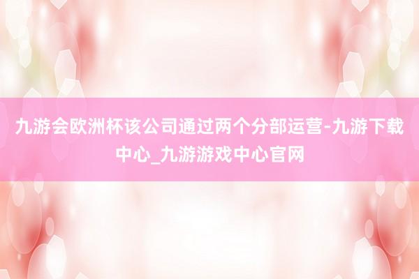 九游会欧洲杯该公司通过两个分部运营-九游下载中心_九游游戏中心官网