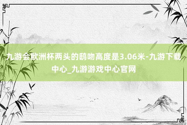 九游会欧洲杯两头的鸱吻高度是3.06米-九游下载中心_九游游戏中心官网